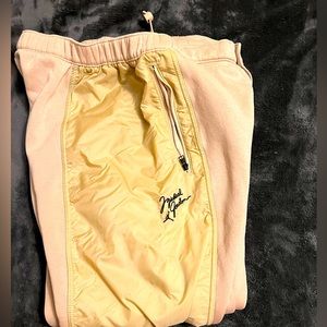 Nike air Jordan flight MVP fleece joggers desert beige XXL